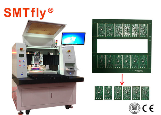 machine électronique de carte PCB Depanelizer de laser de 100mm/S 0.6mm avec le capteur sûr