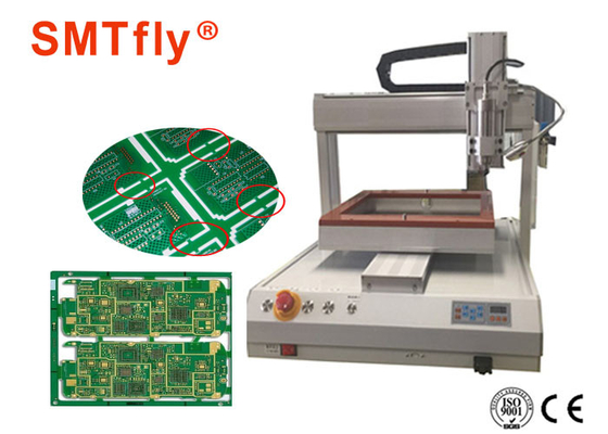 Machine de bureau manuelle blanche de Depaneling de routeur de la carte PCB 0.5KW avec l'axe refroidi par air