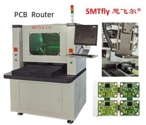 Machine de routeur de PCB 150W 3,5 mm de l'épaisseur de fraisage CNC