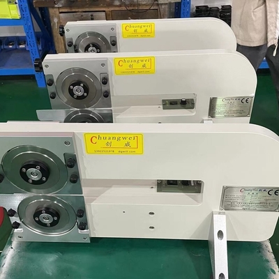 Séparateur de circuits imprimés Mahine moteurisé V-Groove Pcb Depaneler avec lames circulaires