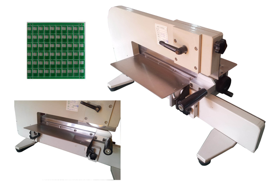 Machine de séparation de PCB en acier à moteur de coupe 330 mm Fr4 poussée à la main