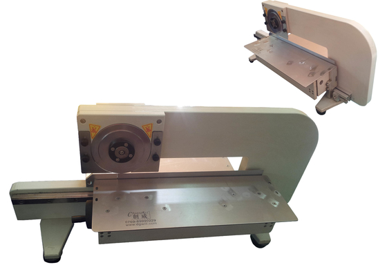 Machine de séparation de PCB en acier à moteur de coupe 330 mm Fr4 poussée à la main