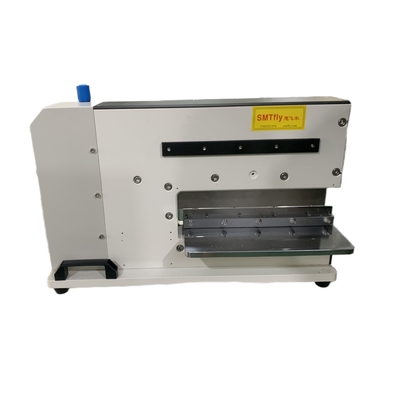 Machine de découpe de PCB V à entraînement pneumatique pour la séparation de panneaux jusqu'à 2,5 mm d'épaisseur Longueur de coupe 330 mm