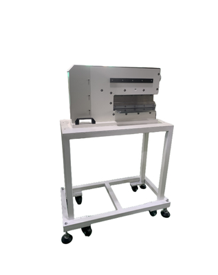 Machine de découpe de PCB V à entraînement pneumatique pour la séparation de panneaux jusqu'à 2,5 mm d'épaisseur Longueur de coupe 330 mm