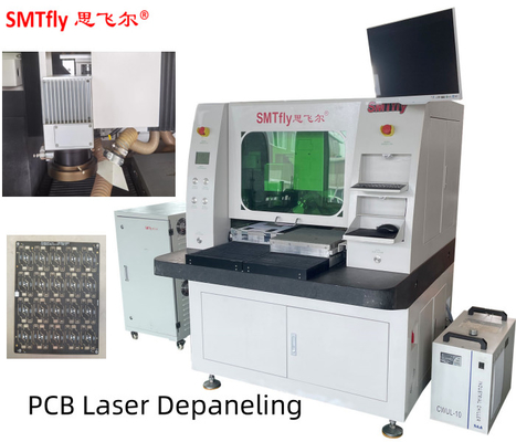 Machine de dépannage de PCB laser à haute répétabilité avec traitement de fichiers Gerber ou DXF