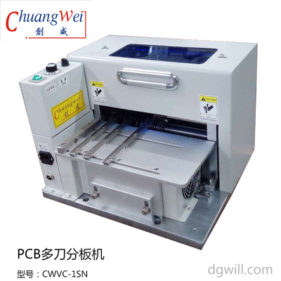 3.5Mm 110V Depanelization épais V ont coupé le séparateur de carte PCB 9 paires de lames
