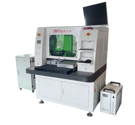 0.02mm Machine de dépannage de PCB laser de précision de coupe avec une conception de sécurité rigoureuse