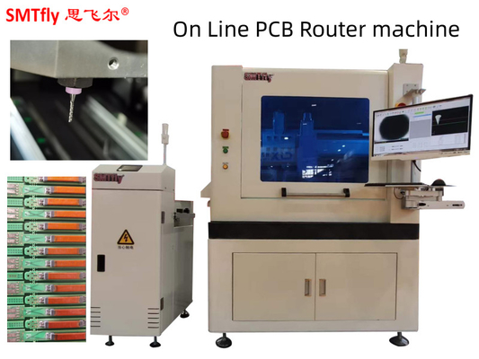 60000RPM Machine de routeur de PCB 0,5-3,5 mm épaisseur CNC carte de circuit imprimé en ligne