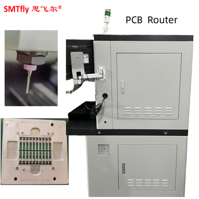 Machine de dépannage de routeur de PCB hors ligne 0.01mm Positionner la carte de circuit électrique Machine