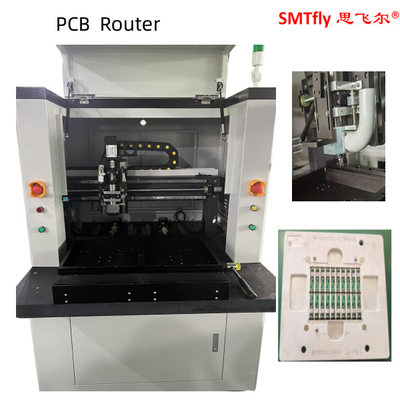 Machine de dépannage de routeur de PCB hors ligne 0.01mm Positionner la carte de circuit électrique Machine