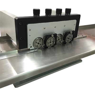 machine de coupeur en métal de panneau de bande de 520mm/s 1.2m MCPCB/carte PCB Depanelizer