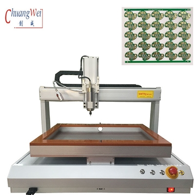 Machine à routeur PCB à banc unique de bureau avec coupe à grande vitesse longue durée de vie
