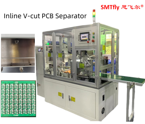 330mm 0,7Mpa PCB V Machine de coupe en ligne Pneumatique 3,5 mm lame linéaire