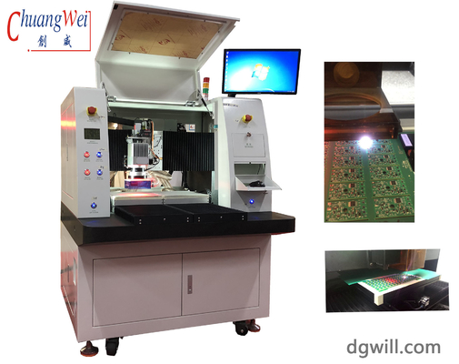 Machine de dépannage de PCB laser de haute précision avec une largeur de ligne minimale de 0,002 mm