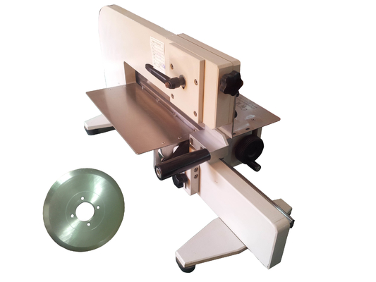 Machine de carte PCB Depanel de dispositif de guidage avec des lames de CABINE coupant FR4