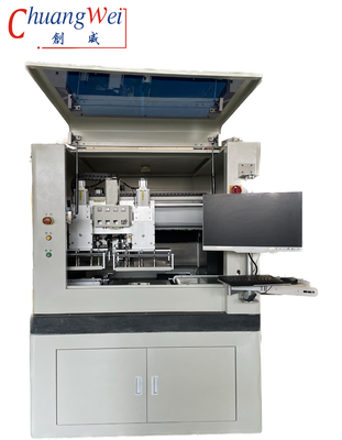Machine de routeur de PCB en ligne 0,5 mm épaisseur CNC fuseau de circuit imprimé 60000rpm