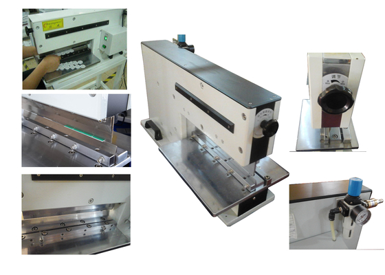 Machine de découpe de PCB pneumatique à V-Groove SMTfly-480J avec fonction de compteur de capacité
