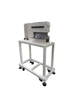 Machine de séparation de PCB pneumatique à grande vitesse Deux lames linéaires tranchantes