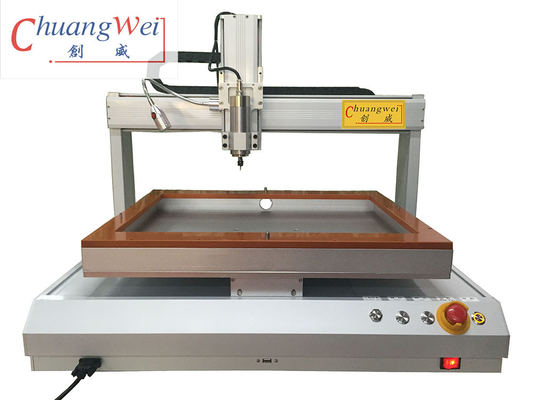 Machine de routeur de bureau PCB de haute précision et vitesse avec vitesse de positionnement 500 mm/s