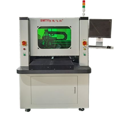 Machine de routage de PCB stable avec tables de travail doubles pour la production