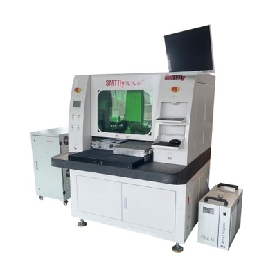 Machine de dépannage de PCB laser de haute précision 0,02 mm Précision de coupe 335 mm
