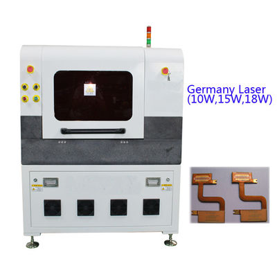 effort stationnaire intégré de machine de laser Depaneling de 18W 355nm SMT libre