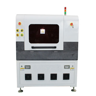 effort stationnaire intégré de machine de laser Depaneling de 18W 355nm SMT libre