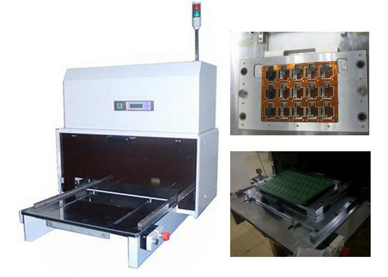 Machine industrielle semi automatique pneumatique 220V de poinçon de carte PCB de trou en métal de SMT
