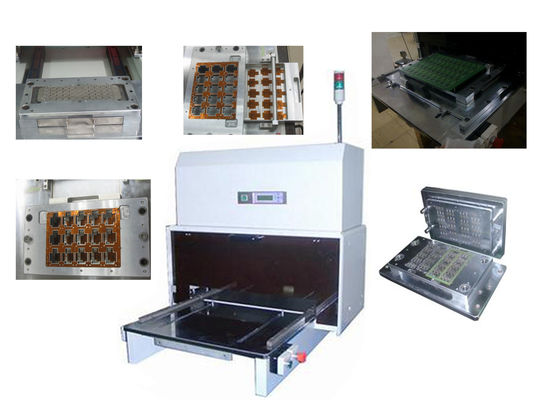 Machine industrielle semi automatique pneumatique 220V de poinçon de carte PCB de trou en métal de SMT