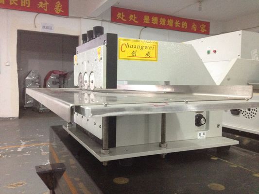 La coupe en aluminium de RUV 1.5m cisaillent la machine de panneau de carte PCB pour l'électronique