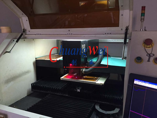 la machine UV de séparateur de carte PCB de laser de 10W Optowave pour non entrent en contact avec Depaneling