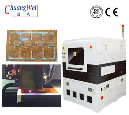 la machine UV de séparateur de carte PCB de laser de 10W Optowave pour non entrent en contact avec Depaneling