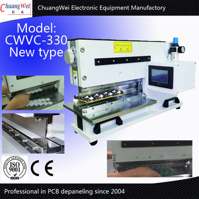 Carte PCB d'une manière pneumatique conduite motorisée Depanelizer de machine de séparateur de carte PCB de V-coupe