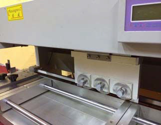 Lames circulaires de la machine 3 automatiques de taille du verre d'affichage d'affichage à cristaux liquides, séparateur de carte PCB