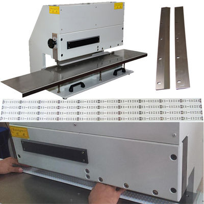Conseil épais de RUV 2.0mm cannelant la machine avec deux lames linéaires pointues