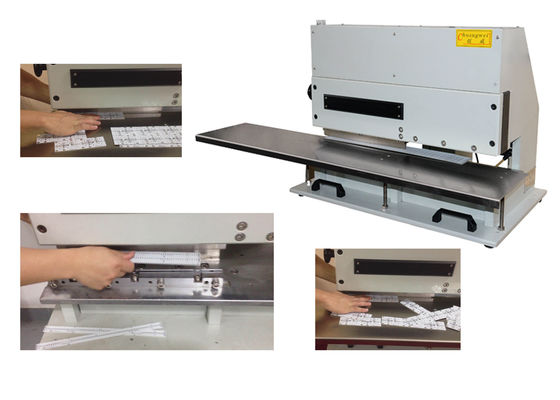 machine pneumatique de carte PCB Depaneling d'épaisseur de 0.3-3.5mm avec les lames pointues