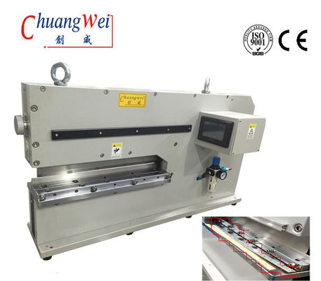 Machine de découpe de PCB V à variable infinie pour le dépannage de panneaux de panneaux prescorés