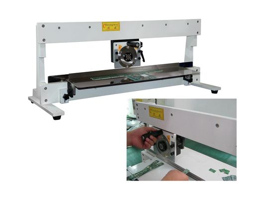 Machine de séparation de PCB réglable pour différentes profondeurs de rainures