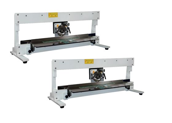 Machine manuelle de séparateur de carte PCB de protection de l'environnement avec la lame circulaire et linéaire