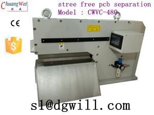 Machine de découpe V PCB conviviale pour le PCBA FR4 et le panneau d'aluminium