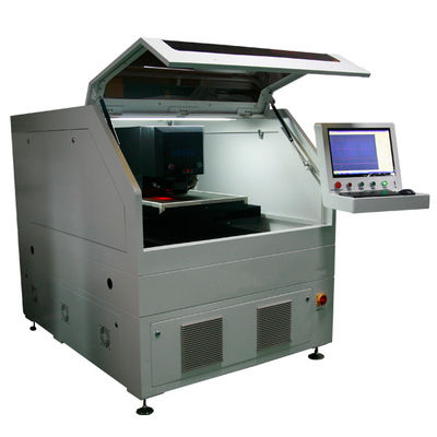 Coupeur d'avance de carte PCB de coupe de la précision 15W 20μM UV Laser V pour des panneaux de la carte PCB FR4