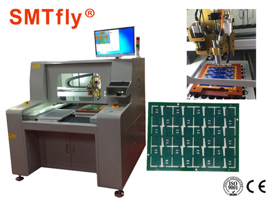 Haut poste de travail efficace de carte PCB Singulation de machine de routeur de carte PCB double